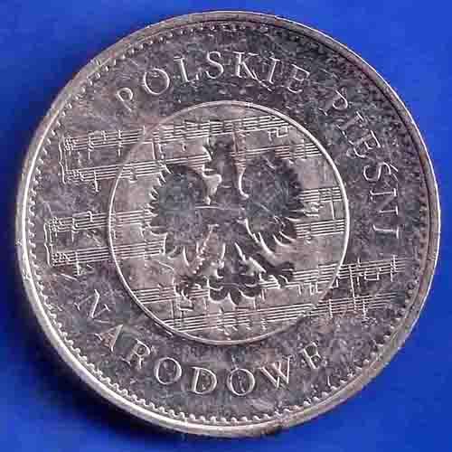 Polskie Piesni Narodowe Rare Token ANH3406