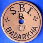 TOKEN:- BADARKHA S.B.I. TOKEN ANH3455