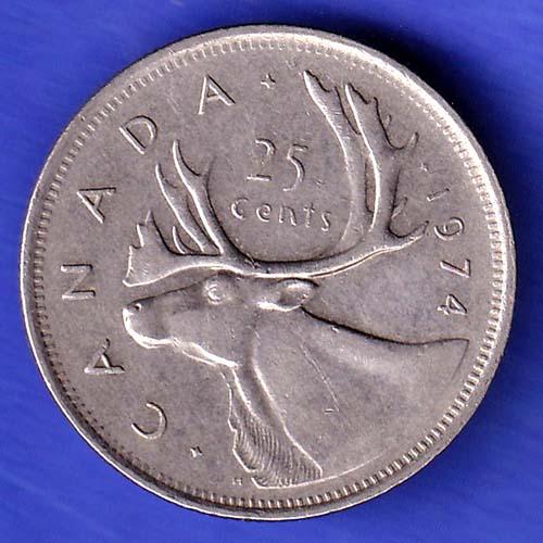 WOLD COIN Canada 25 Cents – Elizabeth II HSK905