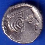 Ancient India Kshatrap Dynasty Kings Portrait Silver Coin ANH1161