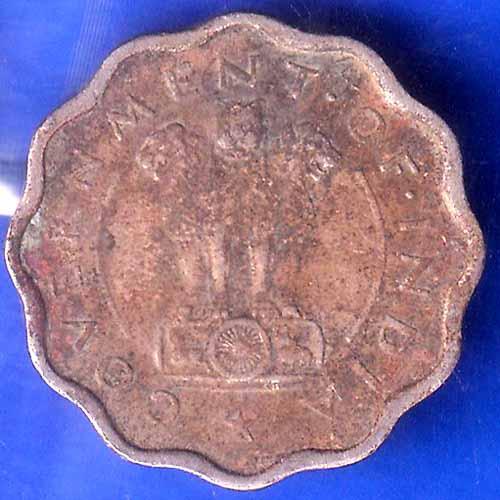 Government Of India 1950 One Anna Coin ANH1720