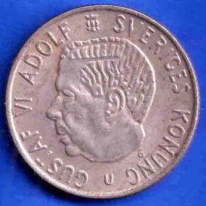 Sweden 2 Kronor – Gustaf VI Adolf 1971 ANH3407