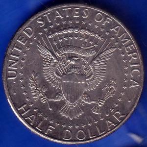 united state of america 1971 liberty half dollar coin ANH481