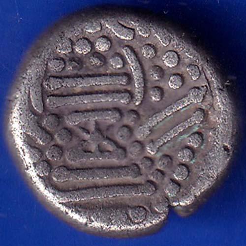 Ancient India Gadhaya Dynasty King Portrait Coin ANH870