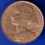 France 20 Centimes 1989 LIBERTE·EGALITE ·FRATERNITE COIN ANH482