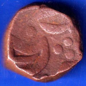 SAILANA STATE ONE PAISA FLAG TYPE COIN ANH872