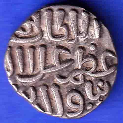 Delhi Sultan Mohammad Bin Tughlaq 6 Gani coin HSK62