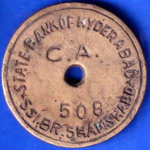 BANK TOKEN: STATE BANK OF HYDERABAD SSI.BR 508 ANH1746