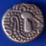 Ancient India Gadhaya Dynasty King Portrait Coin ANH883