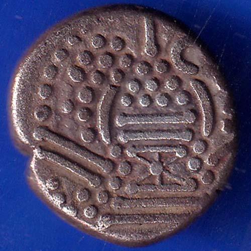 Ancient India Gadhaya Dynasty King Portrait Coin ANH883
