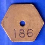 Bank Token Dombivli Nagri Cooperative Bank Kulgaon Branch 135 ANH1192