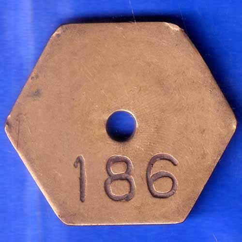 Bank Token Dombivli Nagri Cooperative Bank Kulgaon Branch 135 ANH1192