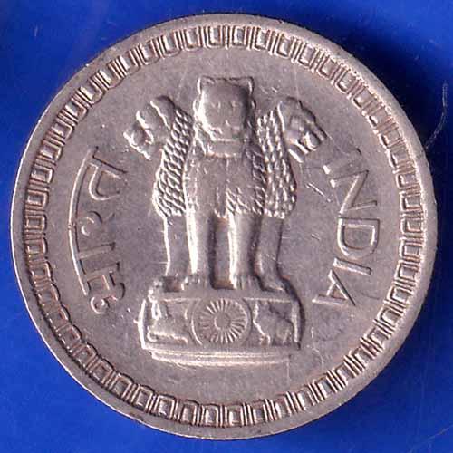 Republic India 50 Paisa 1963 BOMBAY MINT Coin ANH1760