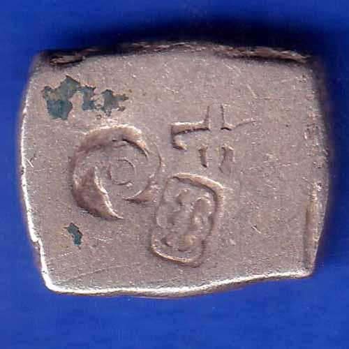 Ancient India Mauryan Period Magadh Dynasty Silver Punchmark ANH1198