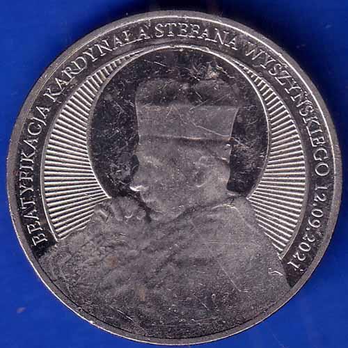 Medal Beatyfikacja Kard. Stefana Wyszyńskiego 12.09.2021 ANH1200
