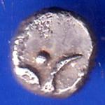 TRAVANCORE STATE RAJARAM VERMA IV SILVER CHUKRAM COIN HSK 11