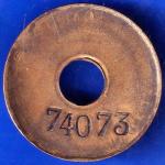 TOKEN 74039 CALCUTTA P&A OFFICE TOKEN ANH363