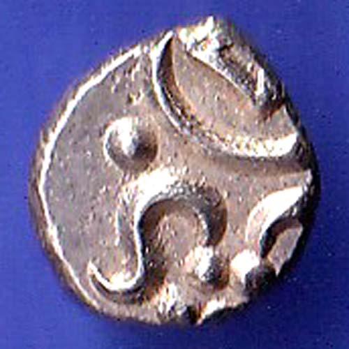 TRAVANCORE STATE Ayilyam Thirunal Rani Gouri Lakshmi Bayi Fanam SK565