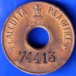 TOKEN 74413 CALCUTTA P&A OFFICE TOKEN ANH1861