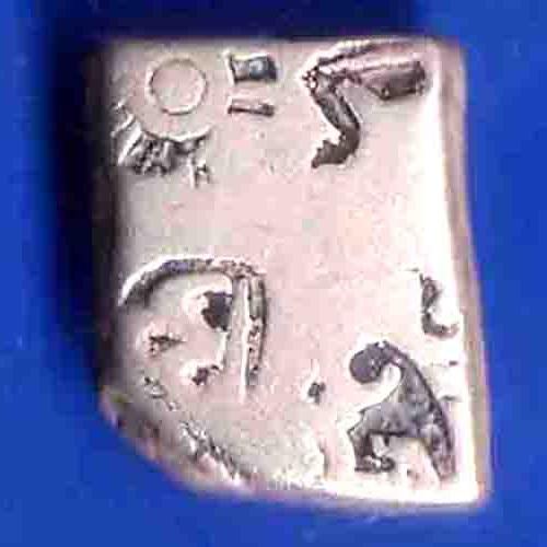 Ancient India Mauryan Period Magadh Dynasty Silver Punchmark ANH3410