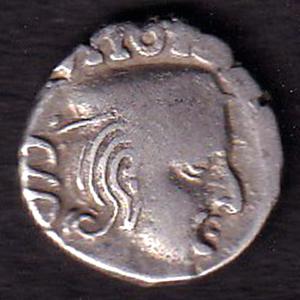 ANCIENT INDIA KSHATRAP DYNASTY KINGS PORTRAIT RARE SILVER Beautiful Coin :-SB217