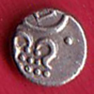 TRAVANCORE STATE RAJARAM VERMA IV SILVER CHUKRAM :- SB11