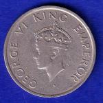 Bacritish India 1946 George Vi King Emperor Quarter Rupee Rare Coin :-SB120