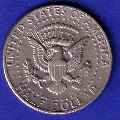 united state of america 1971 liberty half dollar coin –SB141
