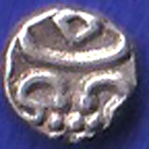 TRAVANCORE STATE RAJARAM VERMA IV SILVER CHUKRAM COIN:- SB160