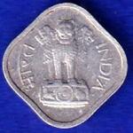 republic india 1969 ONE paisa BOMBAY MINT coin :-SB167