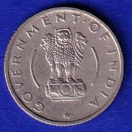 Government Of India 1955 Quarter Rupee Coin -SB176