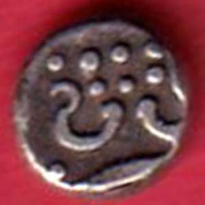 TRAVANCORE STATE RAJARAM VERMA IV SILVER CHUKRAM COIN :- SB2