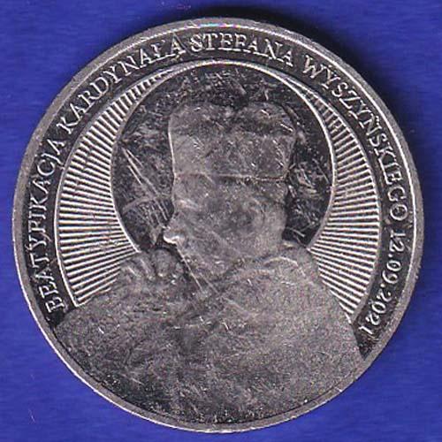 Medal Beatyfikacja Kard. Stefana Wyszyńskiego 12.09.2021  SB37