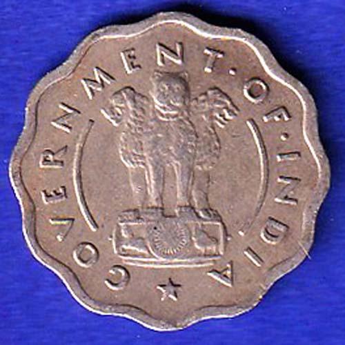 Government Of India 1954  One Anna Coin SB48