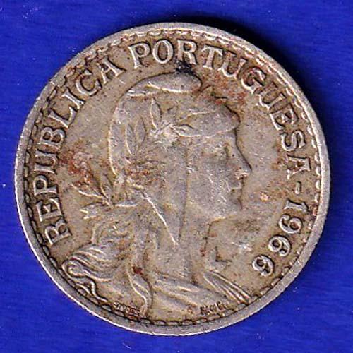 Portugal 1 Escudo 1968 SB:54