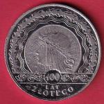 world coin: 100 LAT ZLOTEGO :-SB6