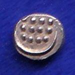 TRAVANCORE STATE RAJARAM VERMA IV SILVER CHUKRAM COIN:- SB96