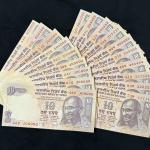 10Rs Set of 19 Fancy Notes