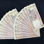 10Rs Set of 19 Fancy Notes