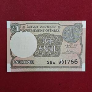 1 Rupee 2017 Shaktikanta Das Note