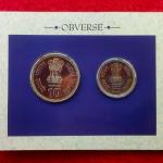 1991 – 37th Commonwealth Parliamentary Conference UNC 2 Coins Set (Rs.10, Rs.5)