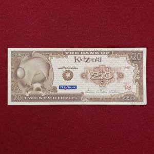 20 KidZo KidZania Play Currency Note – Collectible Fantasy Money