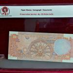 20 Rupees C.Rangarajan Inset Letter 'B' Banknote (57V 751294) With PSI - Preservation Service India