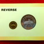 2009 - 60 Years of the Commonwealth UNC 2 Coins Set (Rs.100, Rs.5)