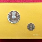 2012 – 60 Years Of India Govt Mint Kolkata UNC 2 Coins Set (Rs.60, Rs.5)