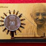 2019 – 150th Birth Anniversary of Mahatma Gandhi UNC 1 Coin Set (Rs.150)