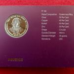 2019 - Vikram Sarabhai Birth Centenary  Year UNC 1 Coin Set (Rs.100) Kolkata Mint