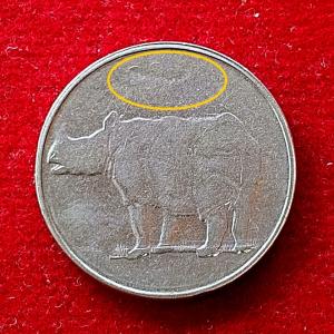 25 Paise Die Fill Error Coin