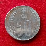 50 Paise 2000 Off Center Error Coin (Hyderabad Mint)