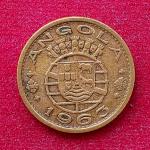 Angola 1 Escudo 1963 Coin